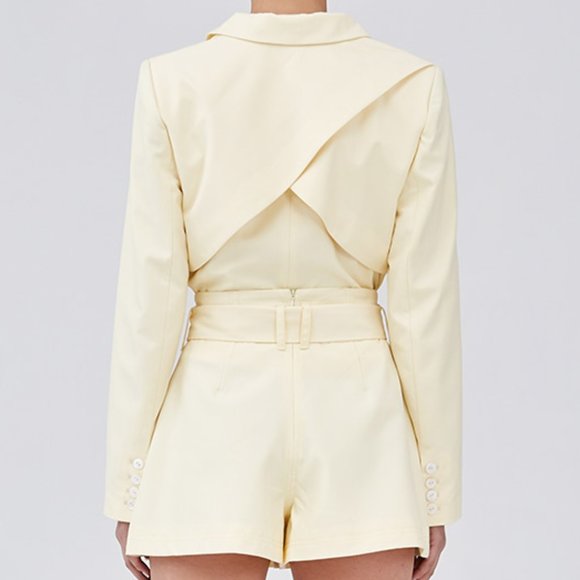 LAST 1! NWT CMEO Collective Short +Blazer Suit Set - Picture 4 of 4